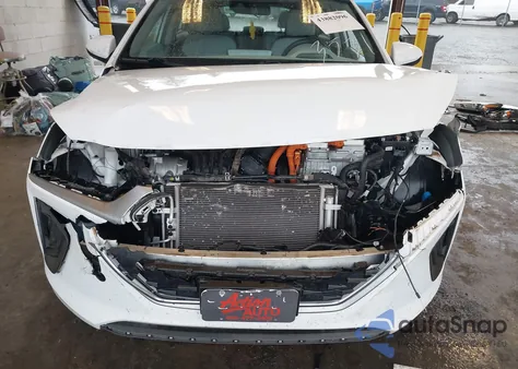 2020 Hyundai Ioniq Hybrid Blue from USA, damaged, VIN KMHC65LC0LU233531